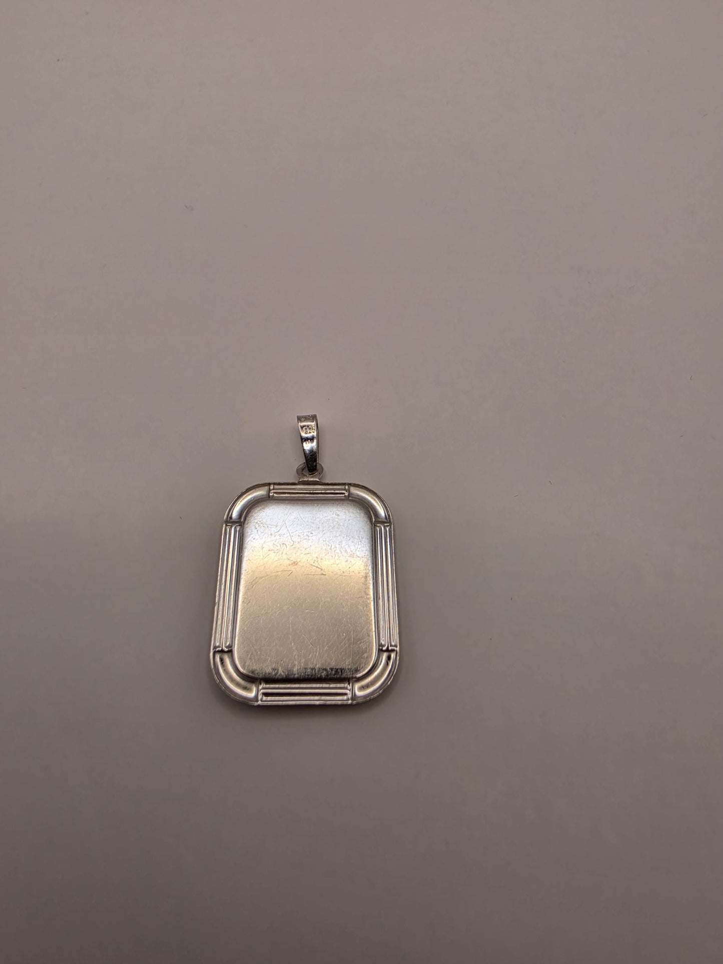 Sterling Silver Jesus Pendant | 925 Silver Jesus Portrait Medal | Religious Jesus Charm Necklace Pendant