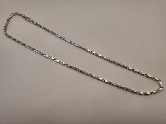 Sterling Silver Anchor Chain Necklace | 925 Silver | 18 Inch | 3.2mm | Mariner Link | Mens Womens Unisex Chain