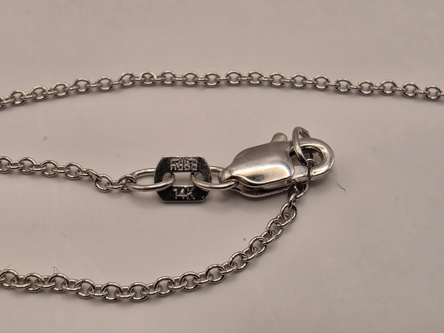 14K White Gold Diamond Baby Carriage Necklace Baby Pram Stroller Pendant New Mom Baby Shower Gift Newborn Keepsake Jewelry Dainty 18 Inch