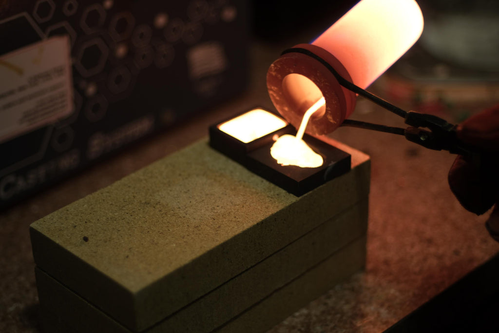 Hand-Poured Copper Skull | Solid Copper | 50g | Small Batch Cast