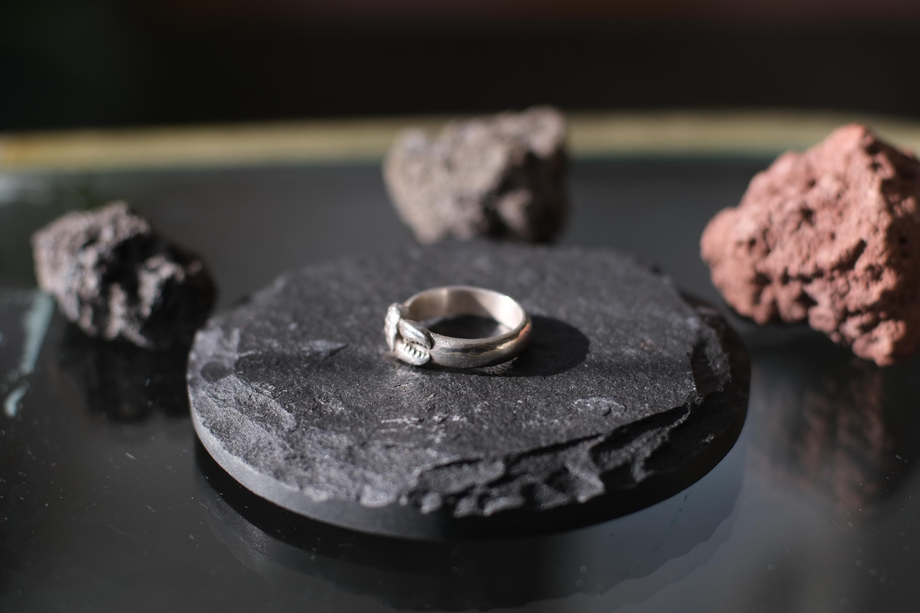 Sterling Silver Lobster Ring – Hand Cast (Size 10)