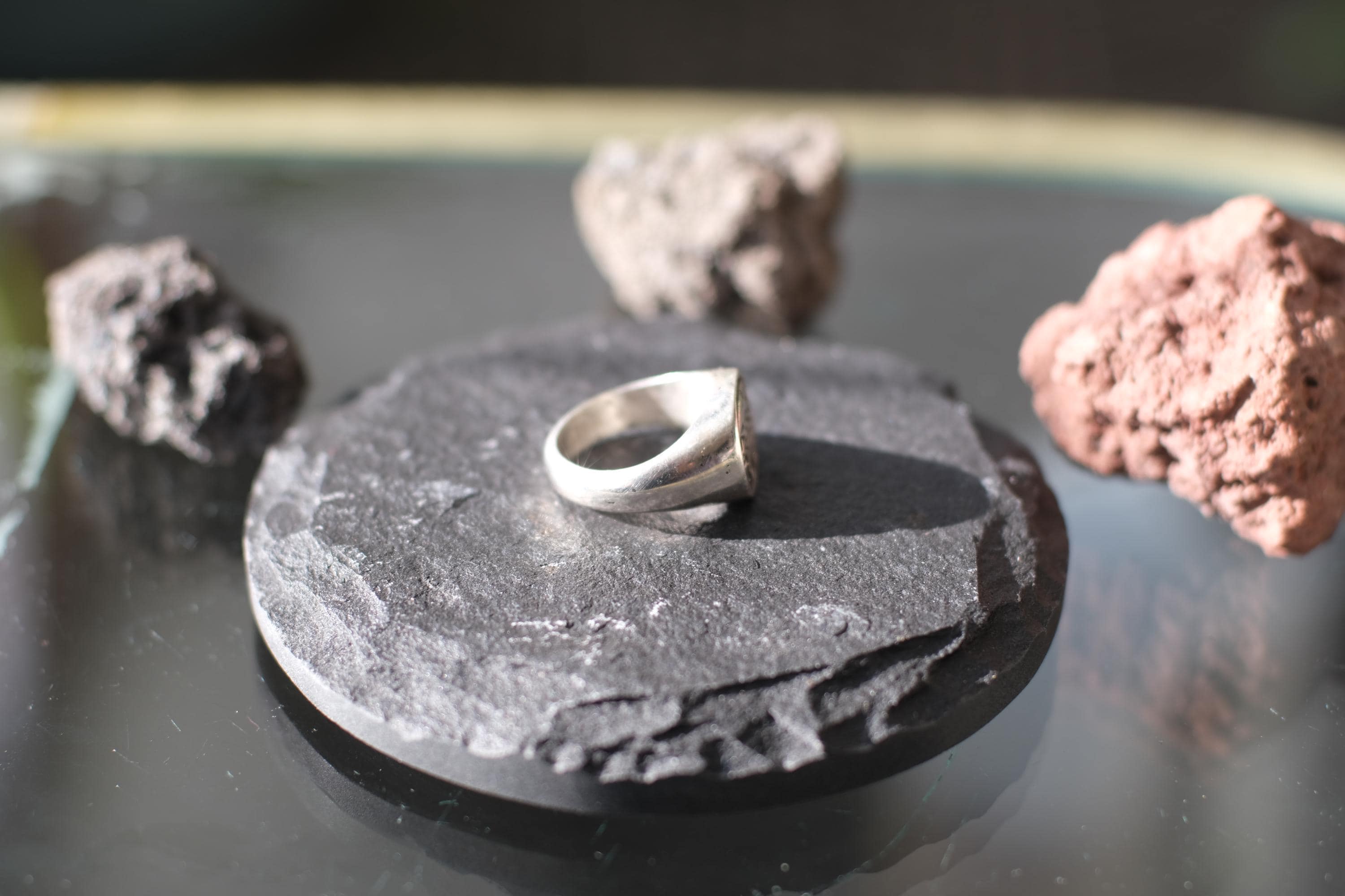 North Shore Roast Beef Signet Ring | Solid Sterling Silver | 15g