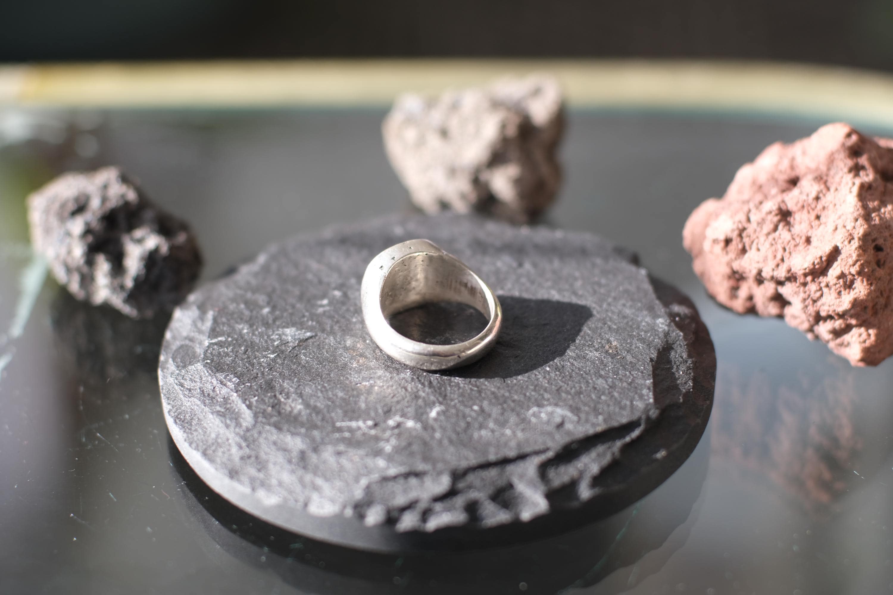 North Shore Roast Beef Signet Ring | Solid Sterling Silver | 15g