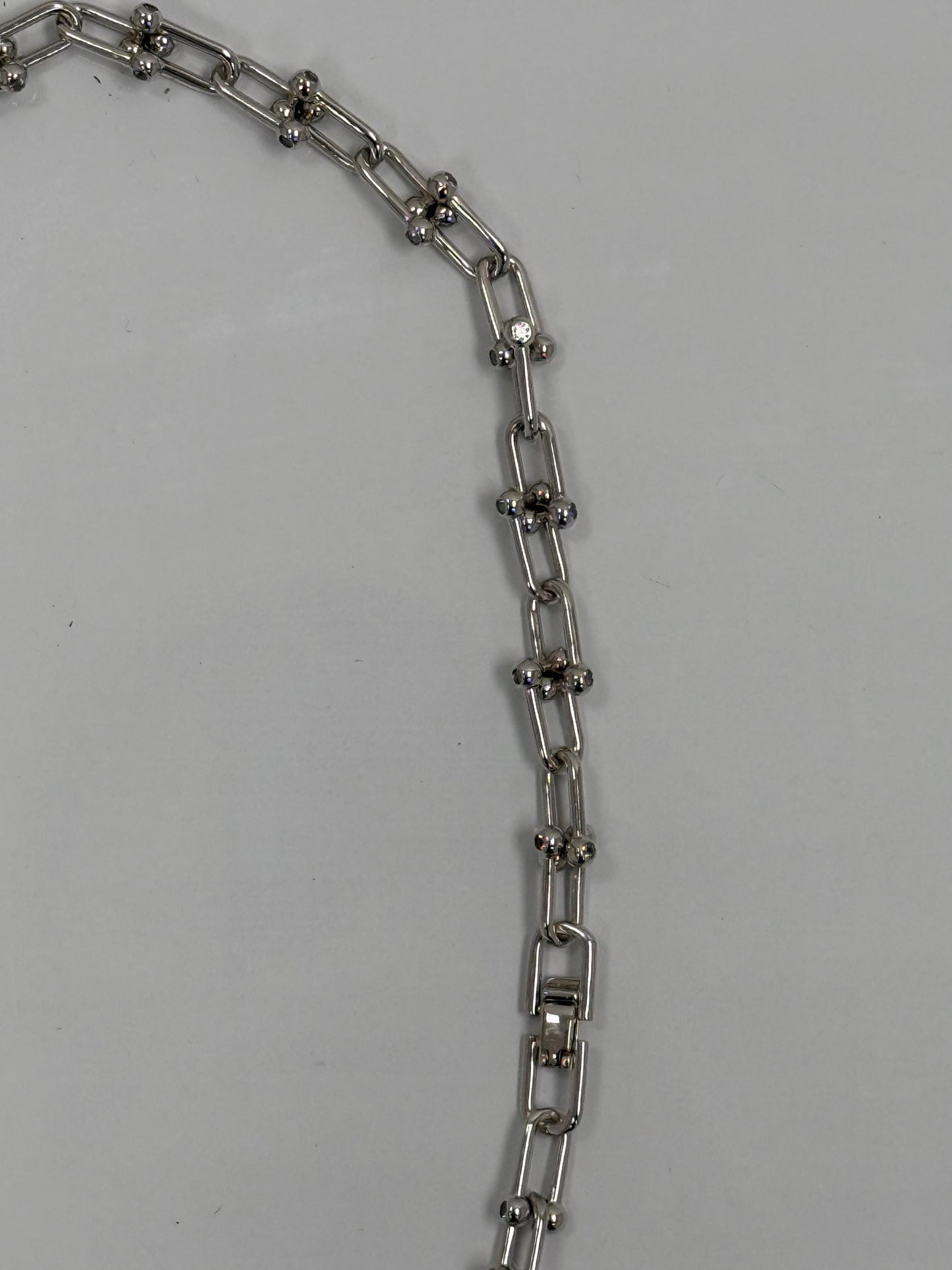 Sterling Silver Paperclip Chain Necklace | 925 Silver | 28 Inch | 6.5mm | Long Opera Length