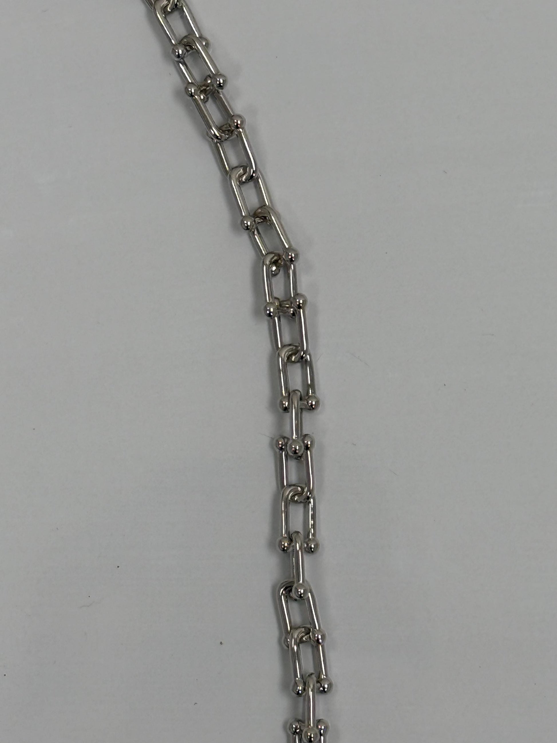 Sterling Silver Paperclip Chain Necklace | 925 Silver | 22 Inch | 5.72mm | Paperclip Link