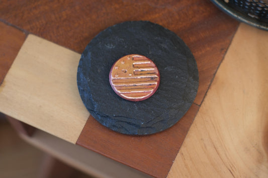 USA Flag Coin — Copper — Hand Poured