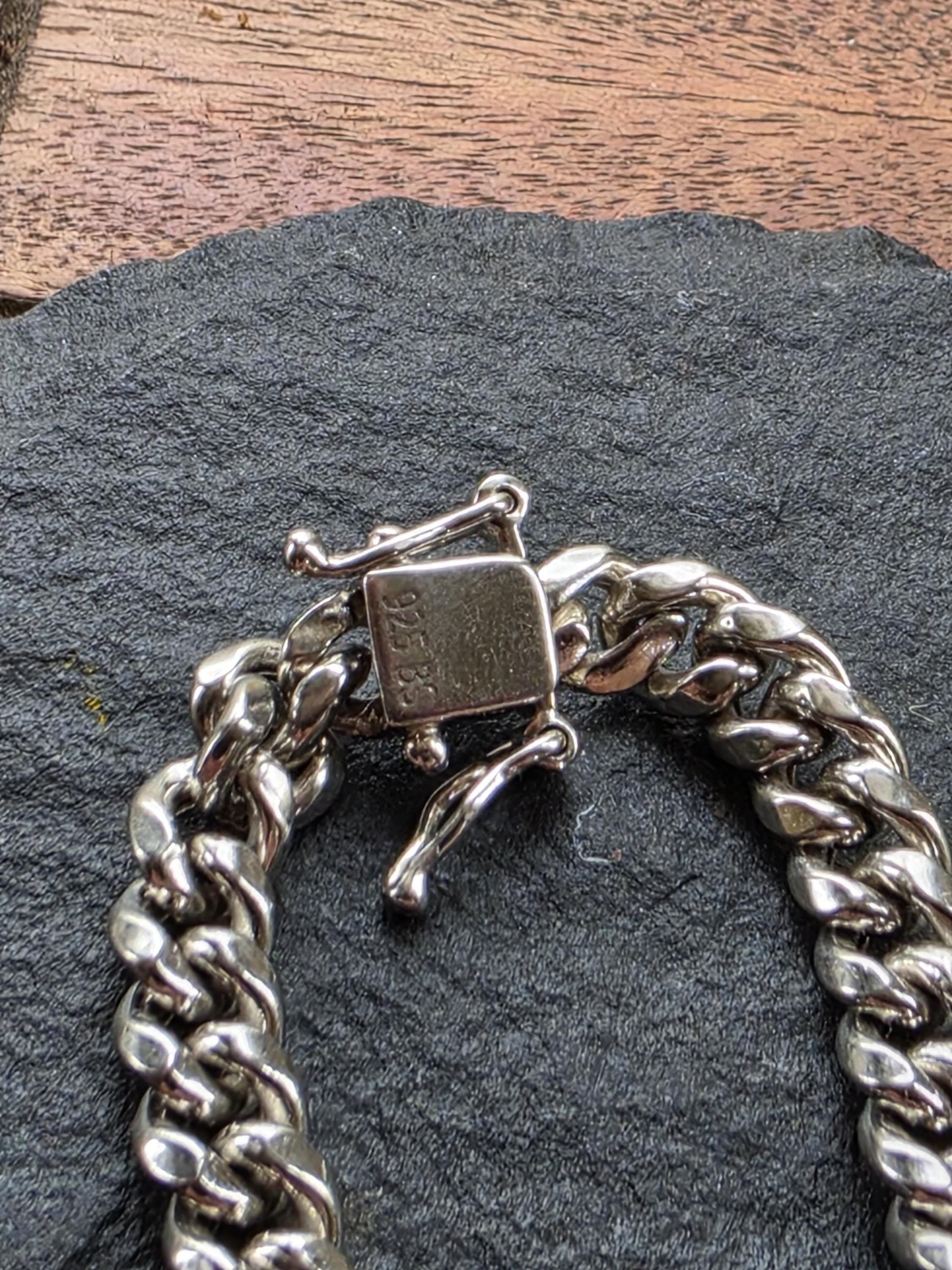 20 Inch Sterling Silver Cuban Link Chain Necklace | Lightweight Italian Cut 925 Silver | Everyday Layering Chain