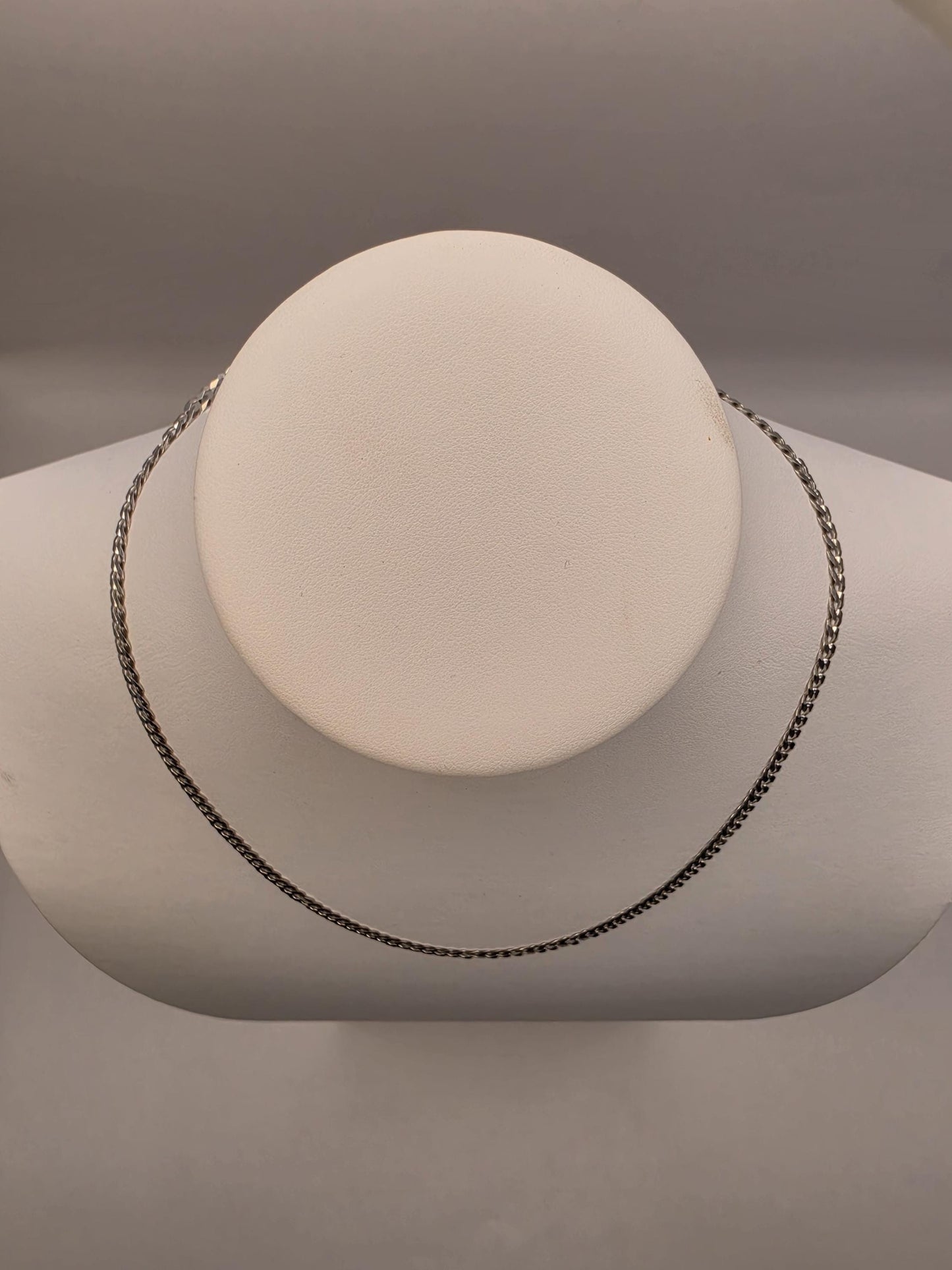 Sterling Silver Curb Chain Necklace | 925 Silver | 18 Inch | 3.75mm | Flat Cuban Link | Mens Womens Unisex Chain