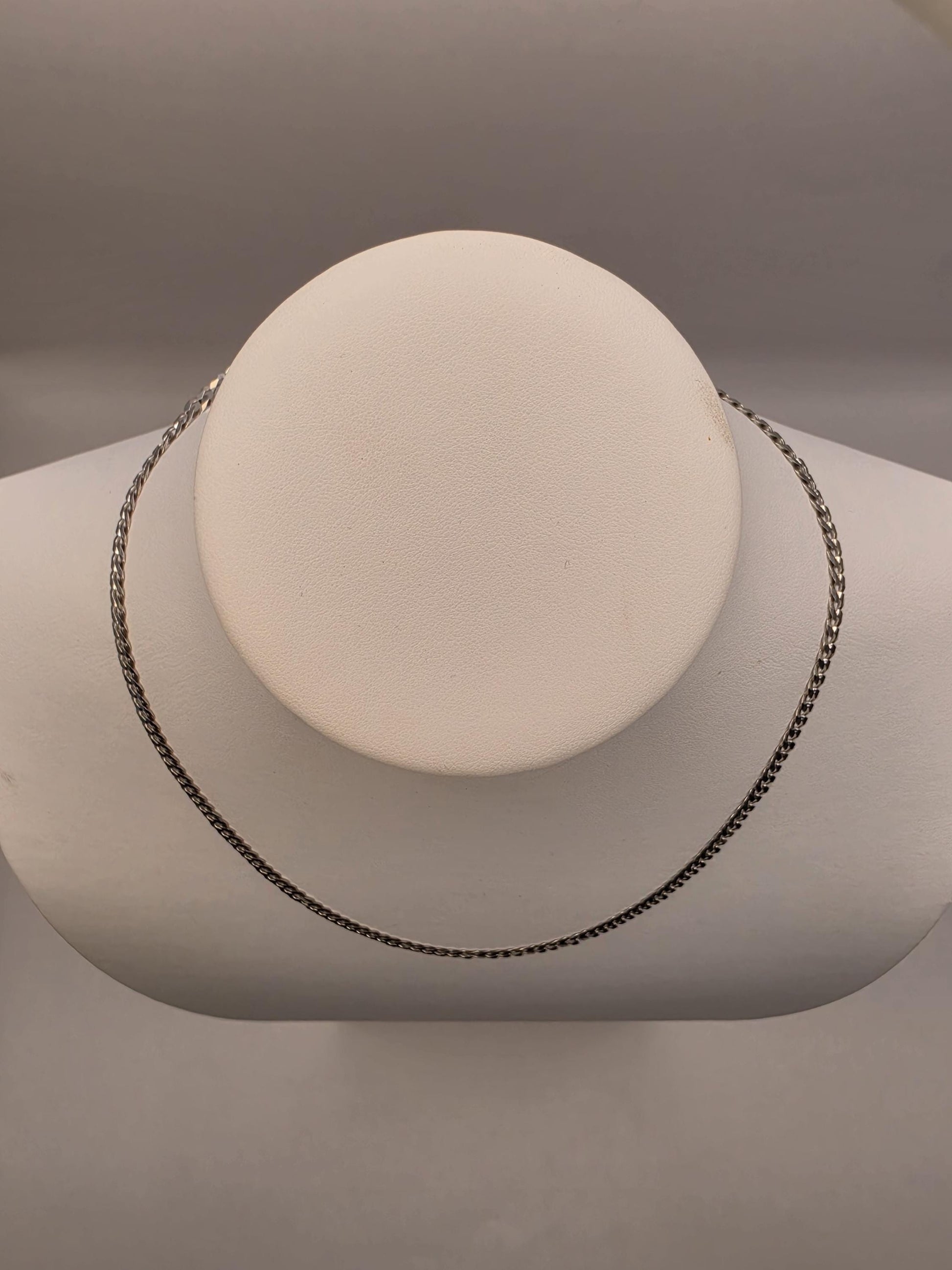 Sterling Silver Curb Chain Necklace | 925 Silver | 18 Inch | 3.75mm | Flat Cuban Link | Mens Womens Unisex Chain