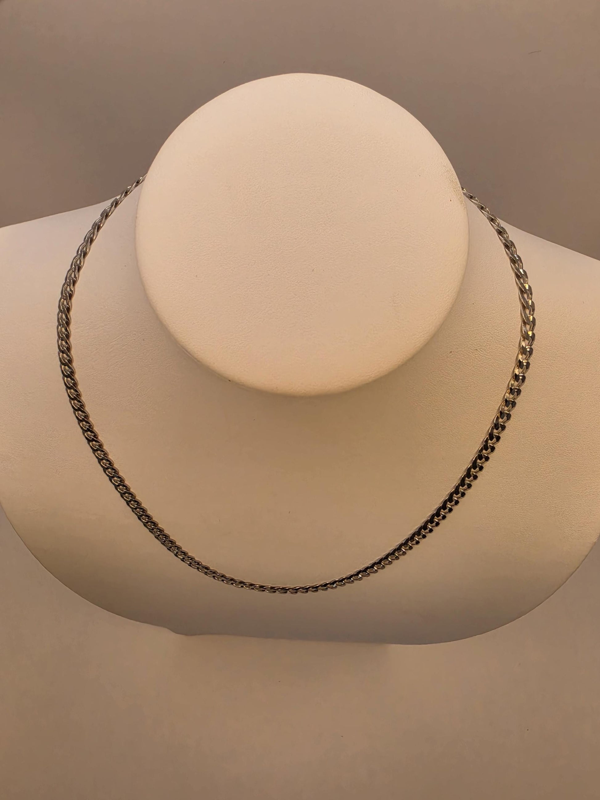 Sterling Silver Curb Chain Necklace | 925 Silver | 20 Inch | 5.3mm | Flat Cuban Link | Mens Womens Unisex Chain