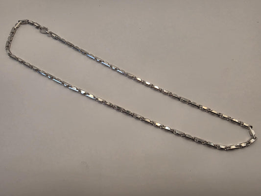 Sterling Silver Anchor Chain Necklace | 925 Silver | 18 Inch | 3.2mm | Mariner Link | Mens Womens Unisex Chain