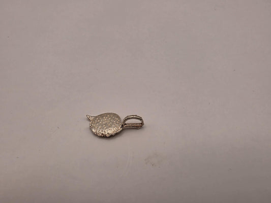 Sterling Silver Leaf Pendant, Dainty Leaf Charm, 925 Silver, Tiny Nature Pendant, Minimalist Necklace Charm, Botanical Jewelry, Gift