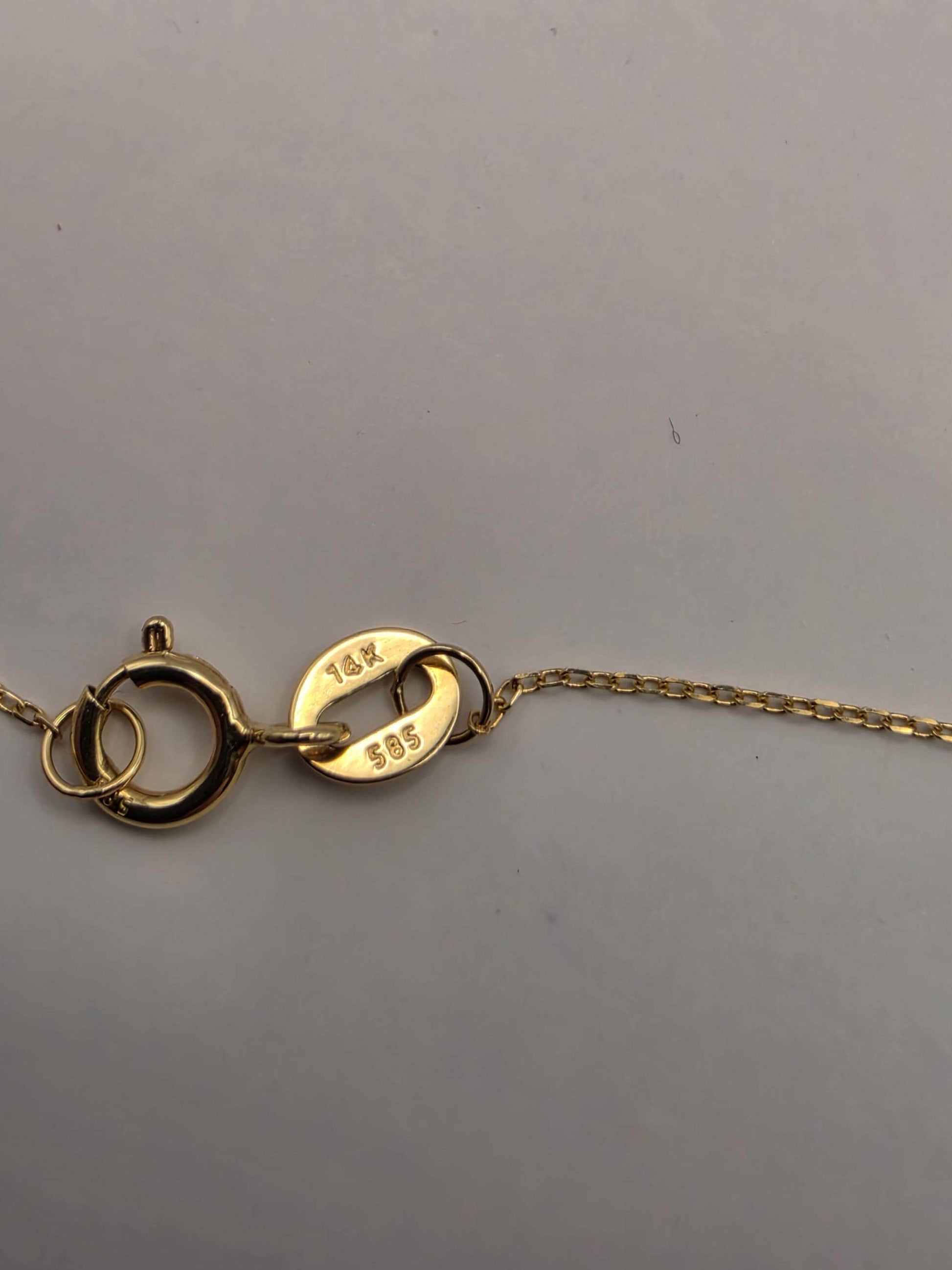 14K Yellow Gold Diamond Bar Necklace Petite Pave Horizontal Bar Pendant Dainty Layering Minimalist Jewelry Gift for Her Everyday 16 Inch