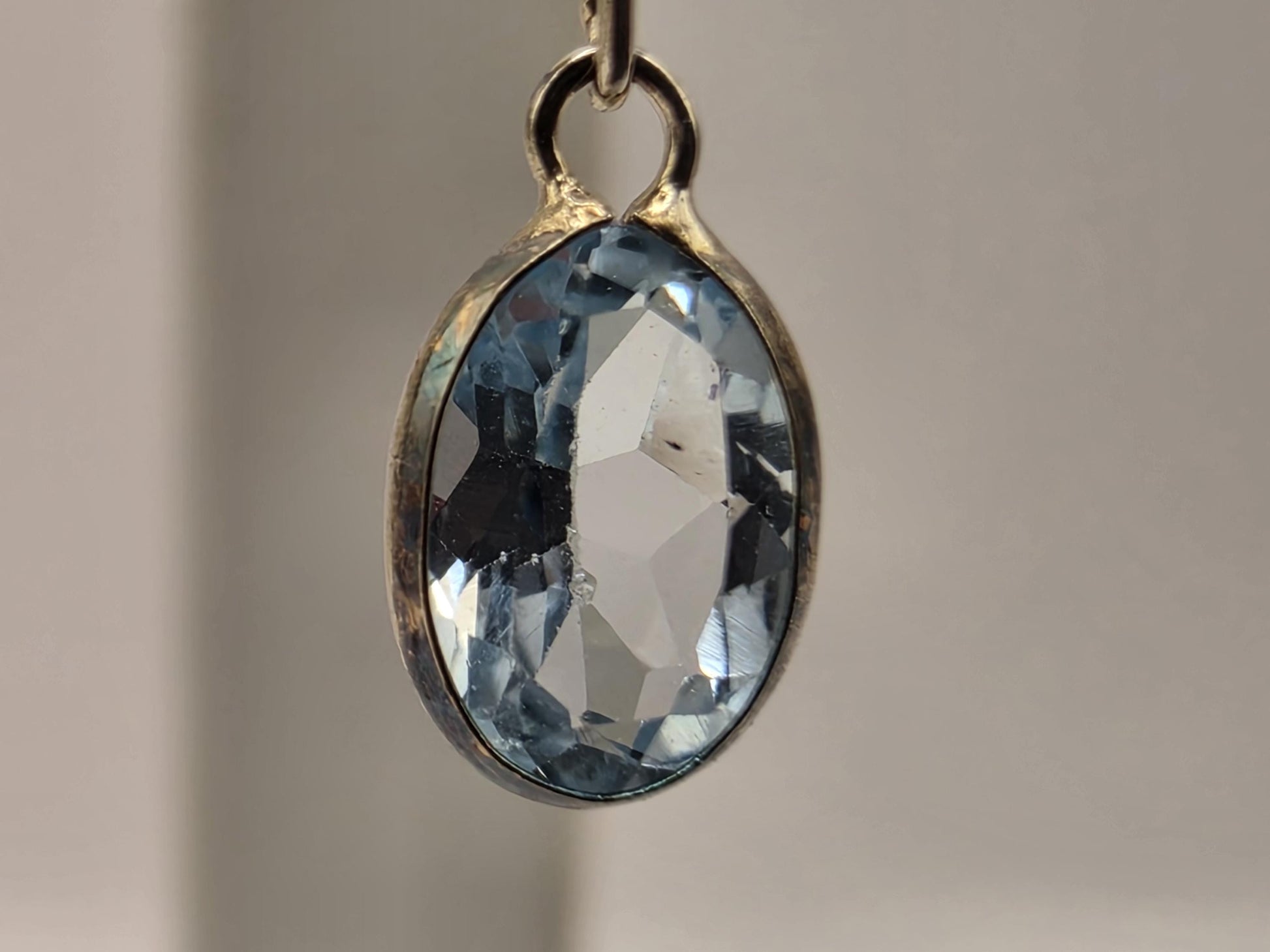 14K Gold Multi Gemstone Drop Earrings | Amethyst Garnet Citrine Peridot Blue Topaz | Bezel Dangle Earrings | Gift for Her