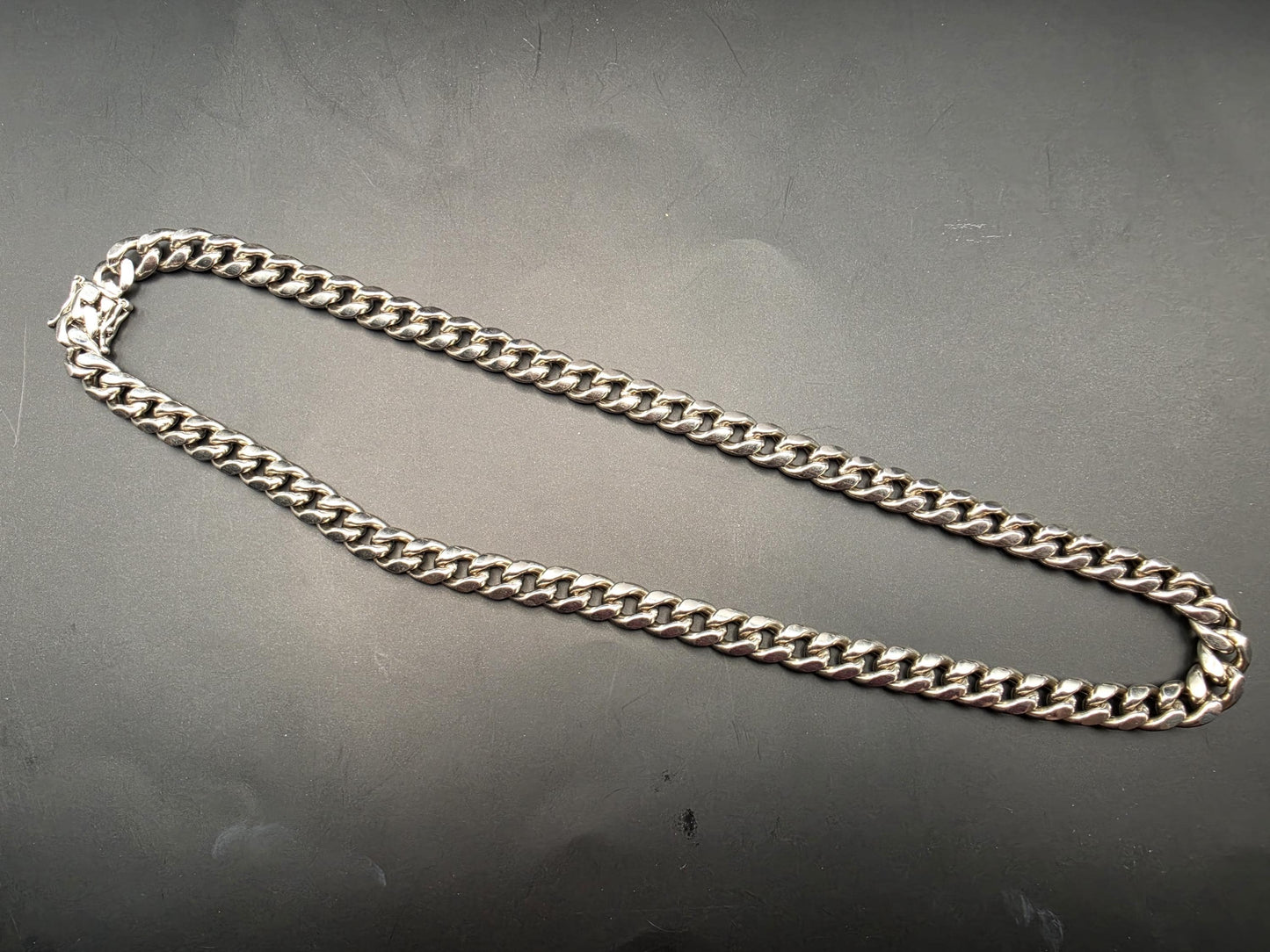 925 Sterling Silver Miami Cuban Link Chain Necklace 20 Inch 8.86mm Mens Womens Hip Hop Curb Chain Heavy Statement Gift for Him Boyfriend Dad