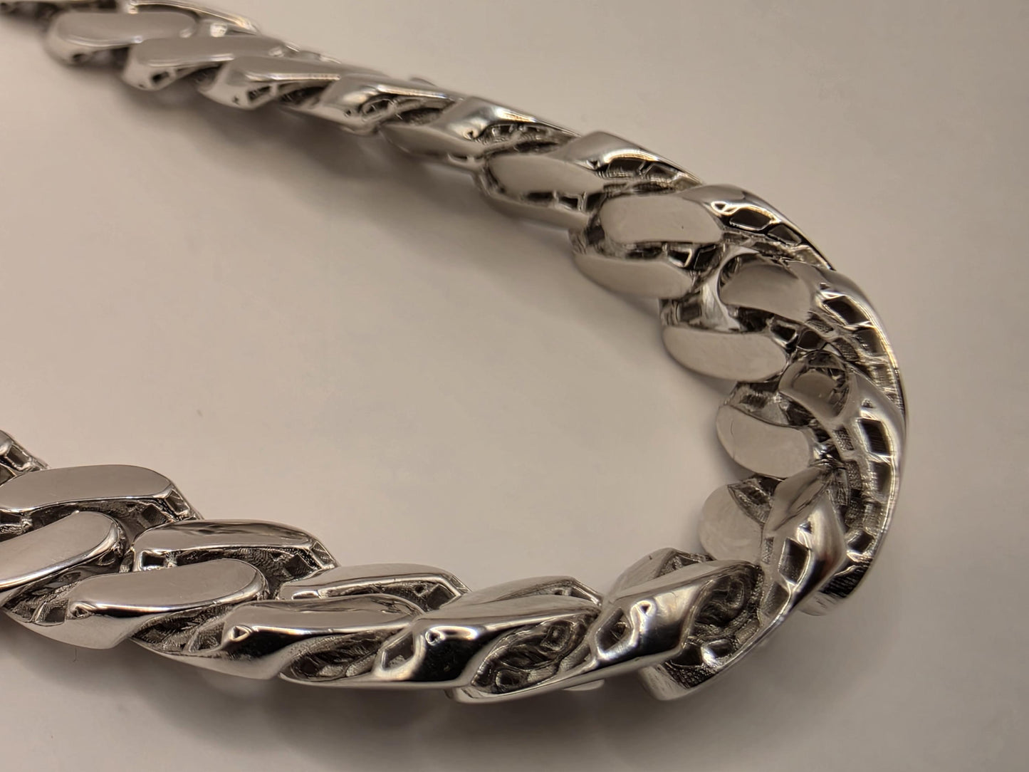Solid 925 Sterling Silver Miami Cuban Link Bracelet 8.5mm Mens Heavy Curb Chain 8 Inch 19 Grams Polished Box Clasp Gift for Him Boyfriend