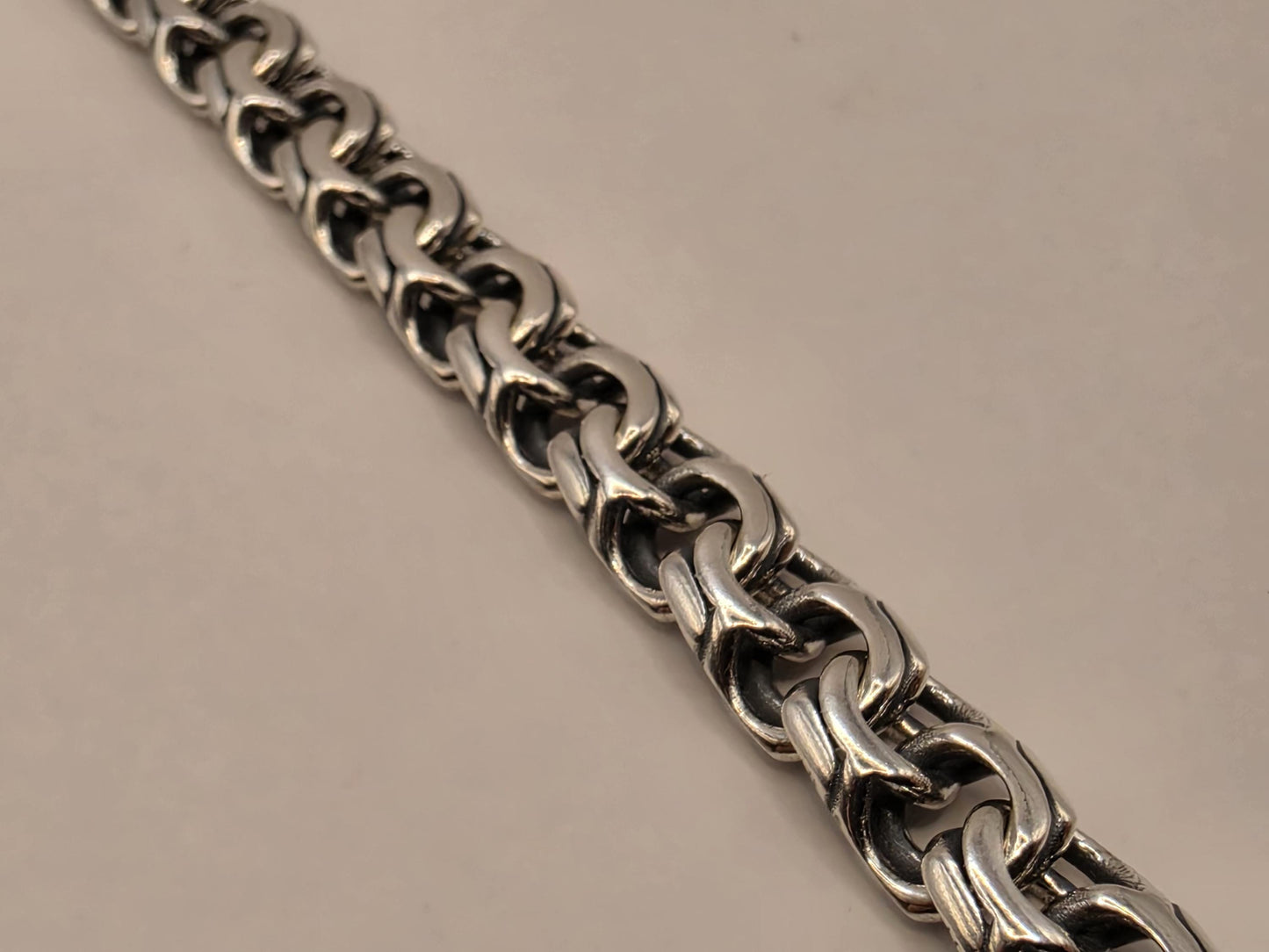 Solid 925 Sterling Silver Garibaldi Double Curb Bracelet 9mm Mens Extra Heavy Link 8 Inch 28.5 Grams Box Clasp Statement Gift for Him Dad