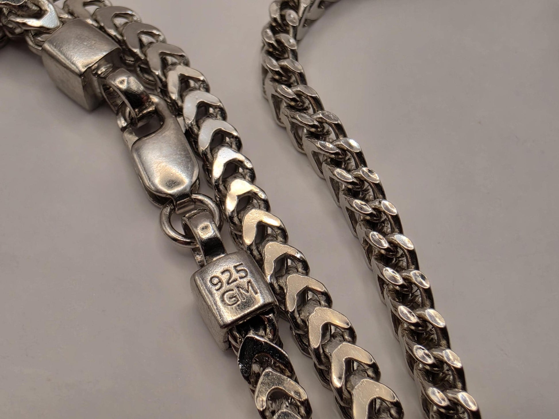 Sterling Silver Flat Wheat Necklace 20" 2.65mm - view 2
