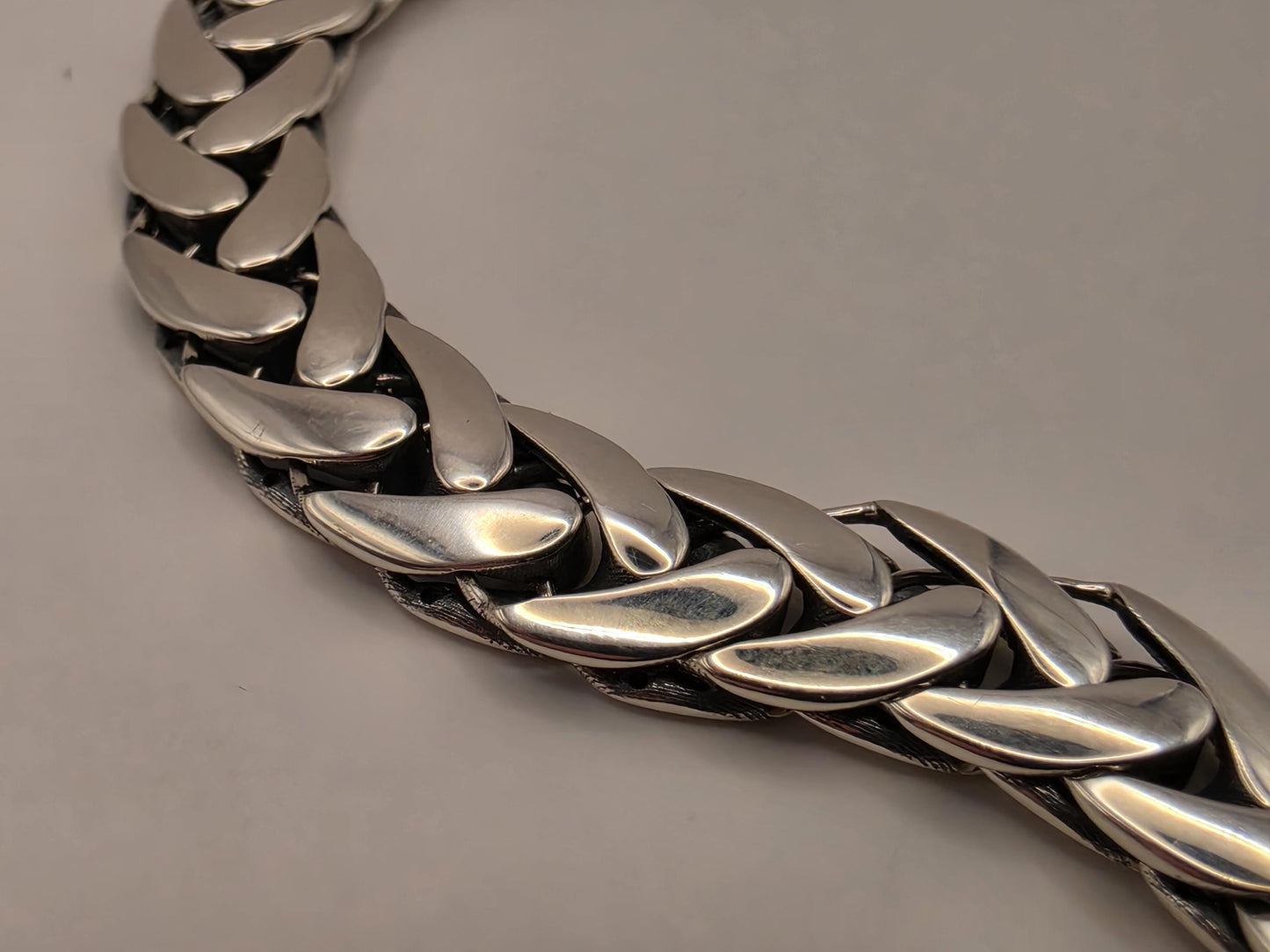 Sterling Silver Curb Bracelet 8" 7.5mm - view 3