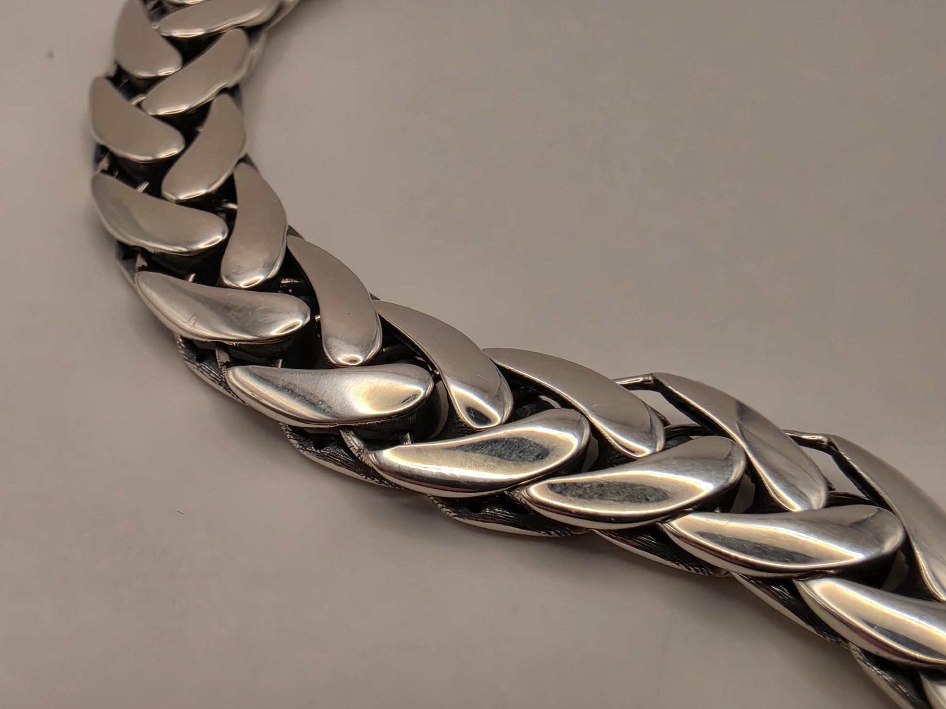 Sterling Silver Curb Bracelet 8" 7.5mm - view 3