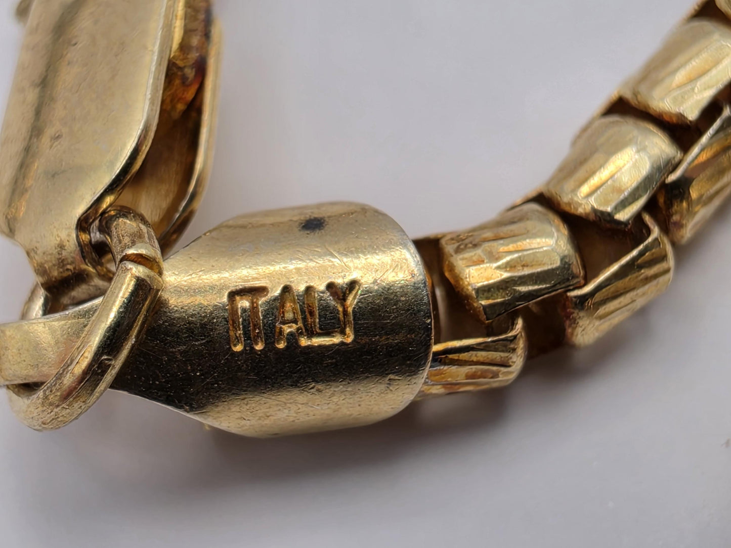Gold Plated Sterling Silver Box Chain 22" 3.2mm 26g