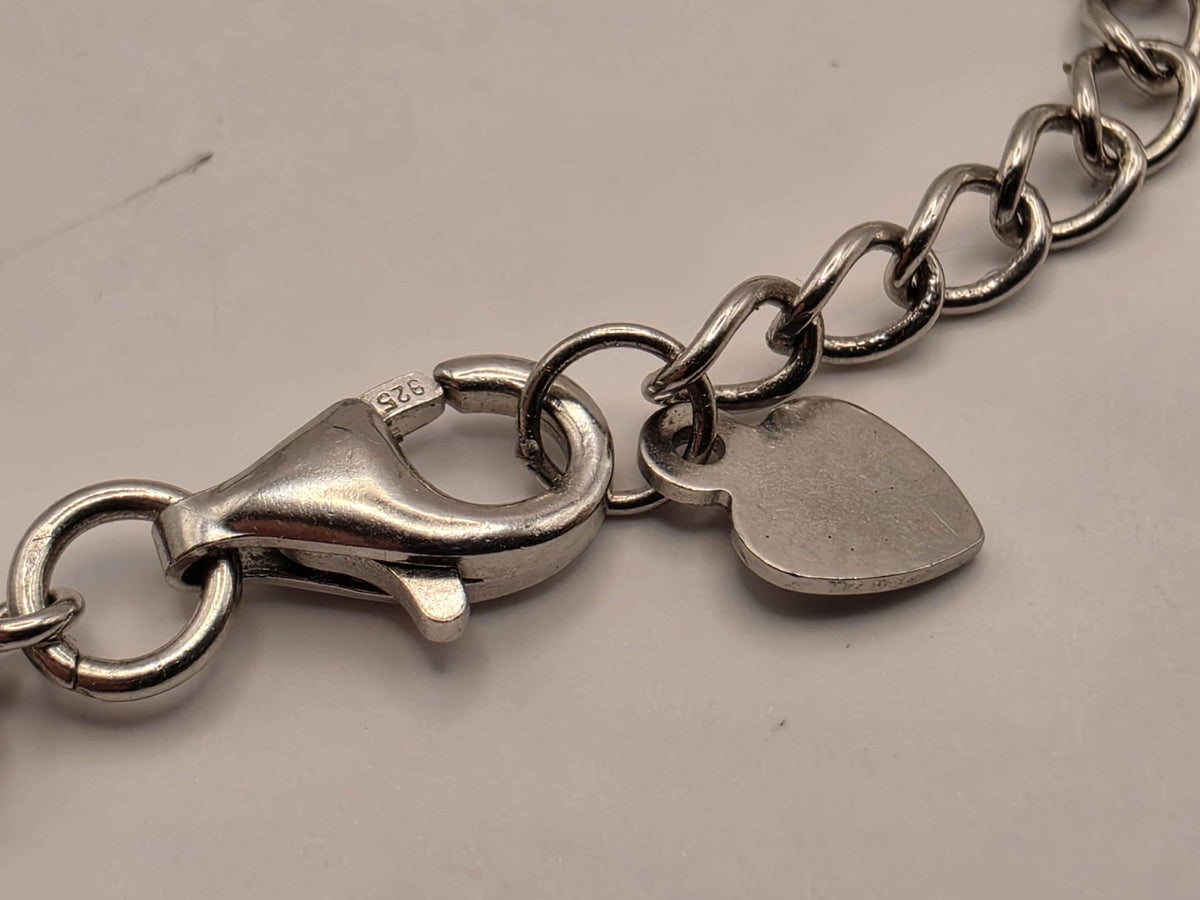 Sterling Silver Multicolor Evil Eye Anklet | Adjustable CZ Tennis Chain